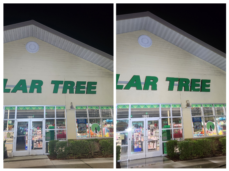 Commercial Pressure Washing Dollar Tree in Sebastian, FL